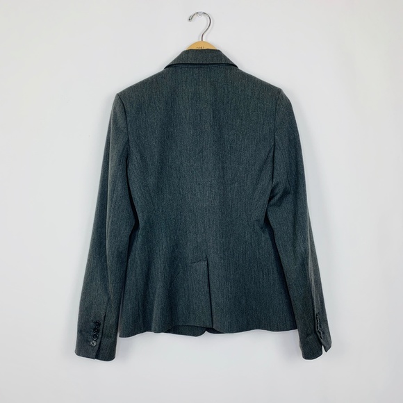 Express Gray Single Button Jacket/Blazer - Picture 5 of 7